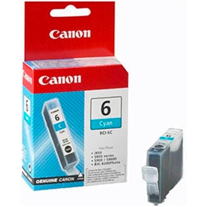 Canon BCI-6C inktcartridge cyaan (origineel)