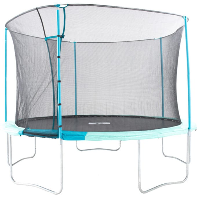 TP Toys Trampoline 366 cm met veiligheidsnet zwart/