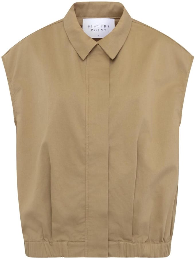 SisterS point Gilet Edith Ve 20209 D.sand Dames Maat - S