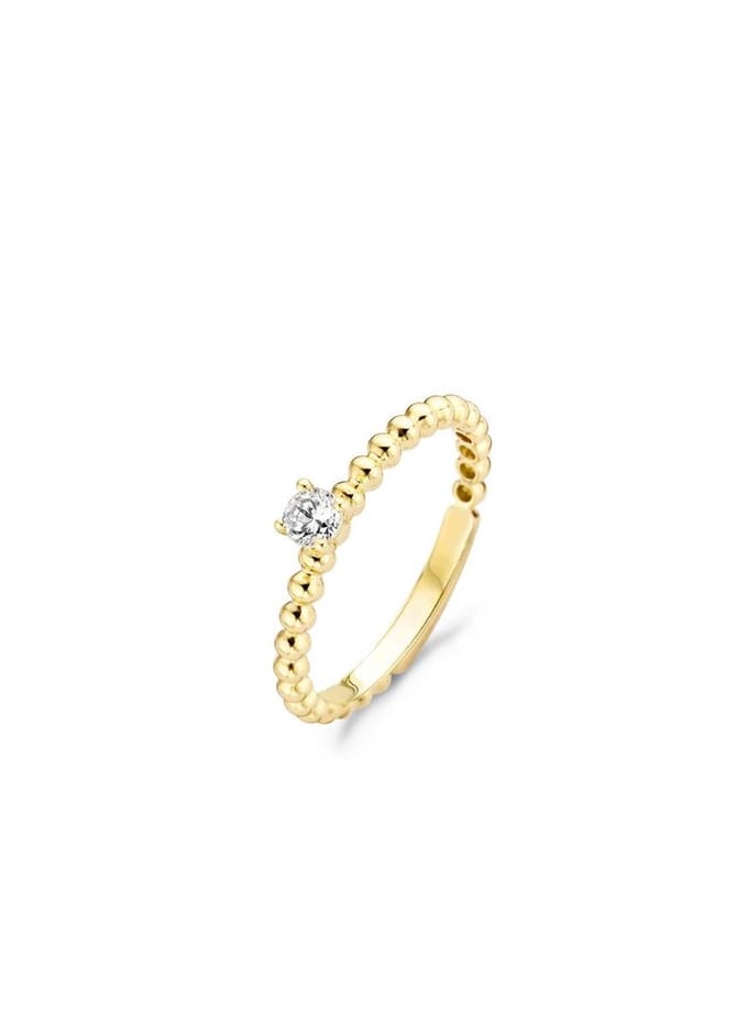 Blush Ring 1111YZI -  Geel Goud (14Krt.) met Zirconia