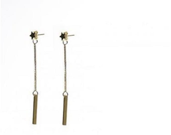 Karma Pull Through oorbel M1872 Tubes Stars