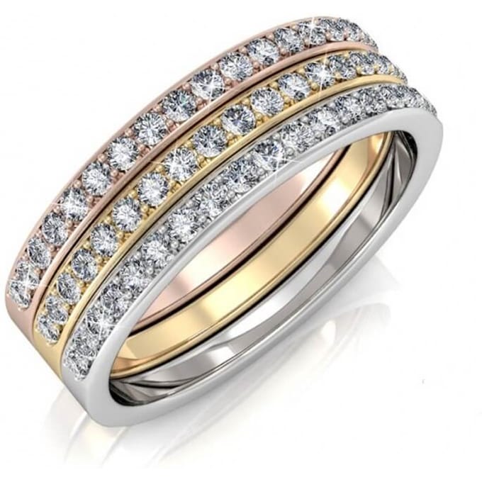 Trinitycolore Ring - Oostenrijks Kristal