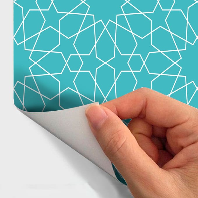 Behangeffect sticker - BENDT - 50x50cm