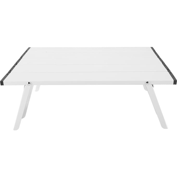 Buiten Ultralicht Draagbaar Mini Opvouwbaar Aluminium Tafeltje Compacte Camping Opvouwtafel white