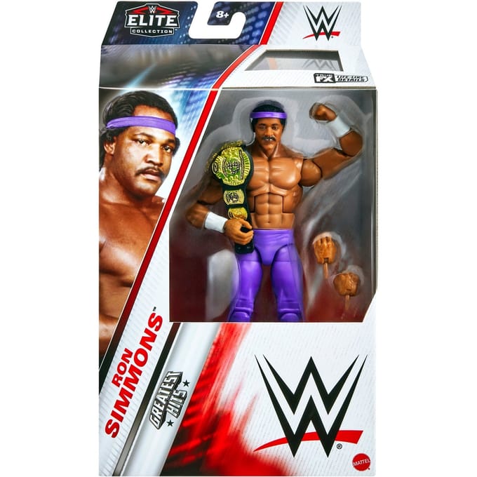 WWE Elite Greatest Hits 2 Ron Simmons Action Figure (6 )