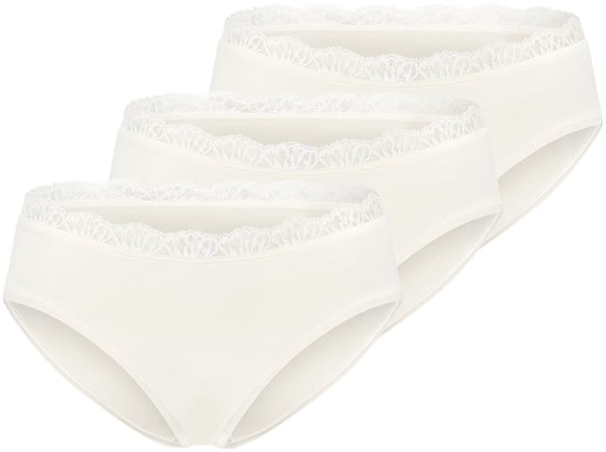 Schiesser Dames riosslip 3 pack Unique Cotton