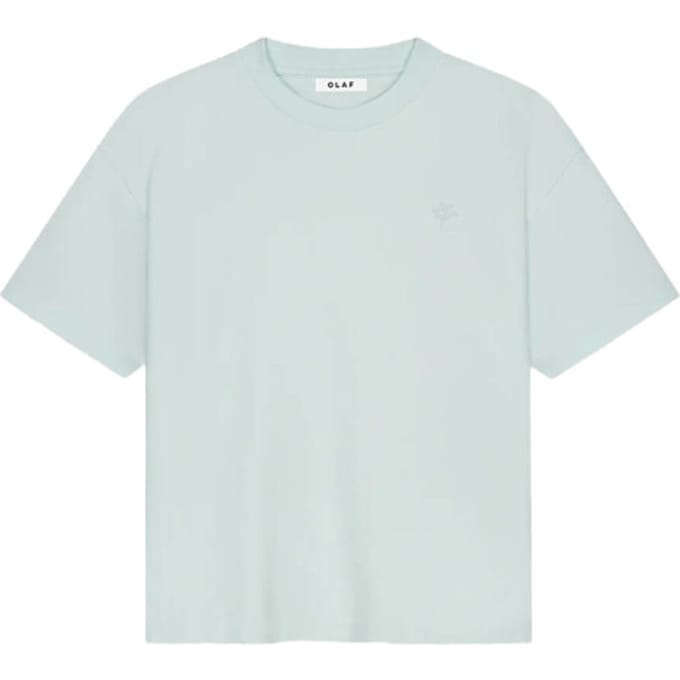 Dames T-shirt met stippen Olaf Hussein Monogramme