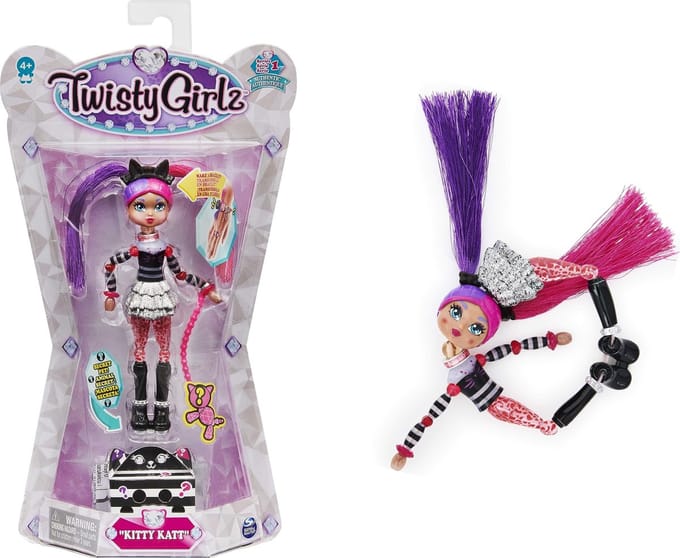 Spin Master Twisty Girlz Kitty Katt Meisjes Paars 3-delig