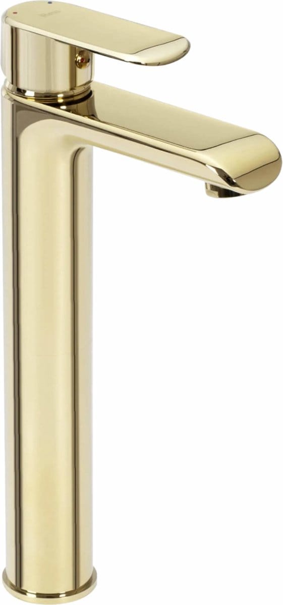 Rea Bloom Gold High - Wastafelkraan - Goud