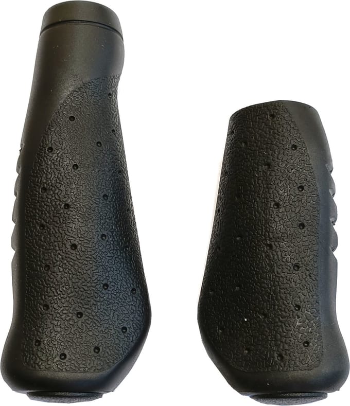 Falkx Fiets handvatten - Zwart - Comfortabel - Duurzaam - 92/135 mm