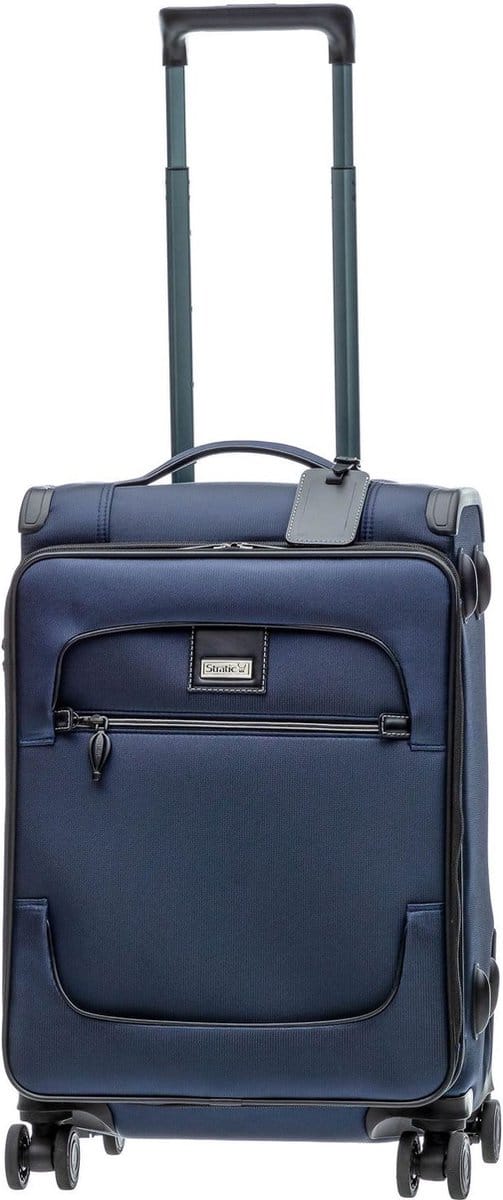 Stratic met laptopvak Bay Trolley Blue Donkerblauw 57cm