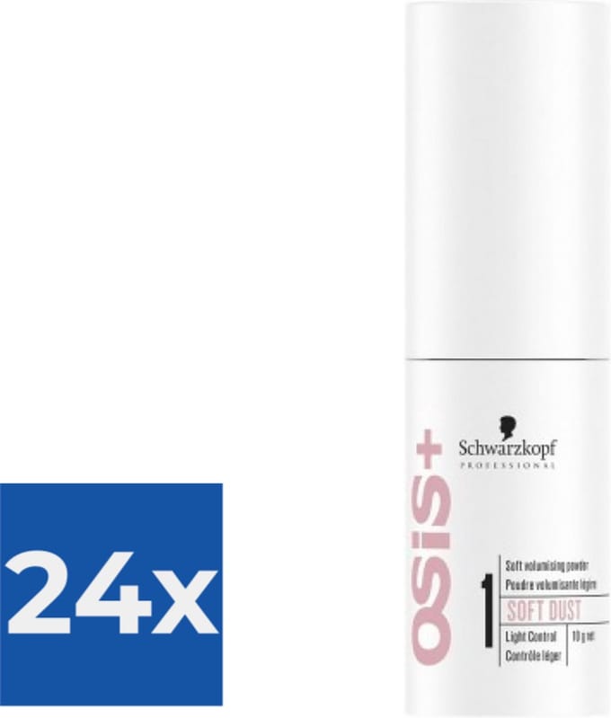 Schwarzkopf OSiS+ Dry Texture Soft Dust - Voordeelverpakking 24 stuks