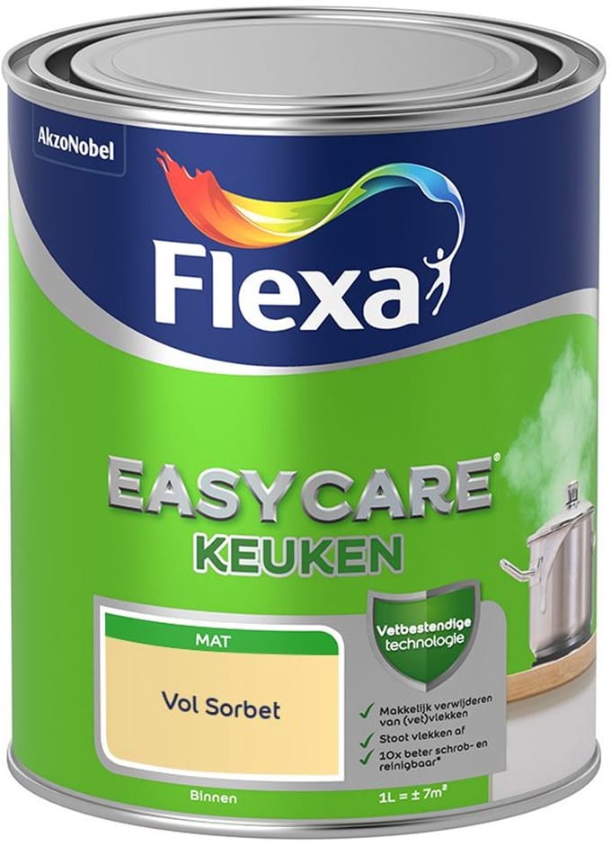 Flexa - Easycare Keuken - Vol Sorbet - Mengverf - 1 L