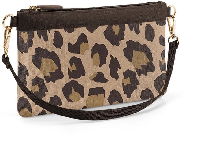 Reisenthel Mini Pouch Kleine Handtas - Clutch - 1L Leo Macchiato Bruin