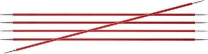 KnitPro Zing sokkennaalden 20cm 8.00mm