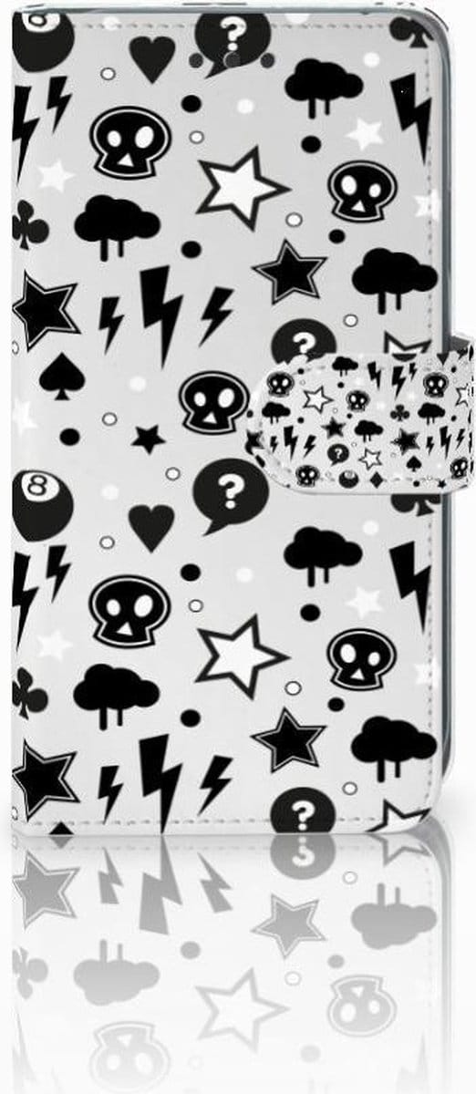 Telefoonhoesje met Naam Apple iPhone Xr Silver Punk