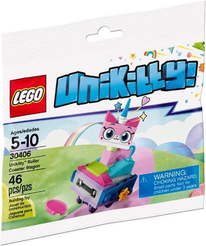 LEGO 30406 Unikitty - Roller Coaster Wagon / Achtbaanwagen (Polybag)