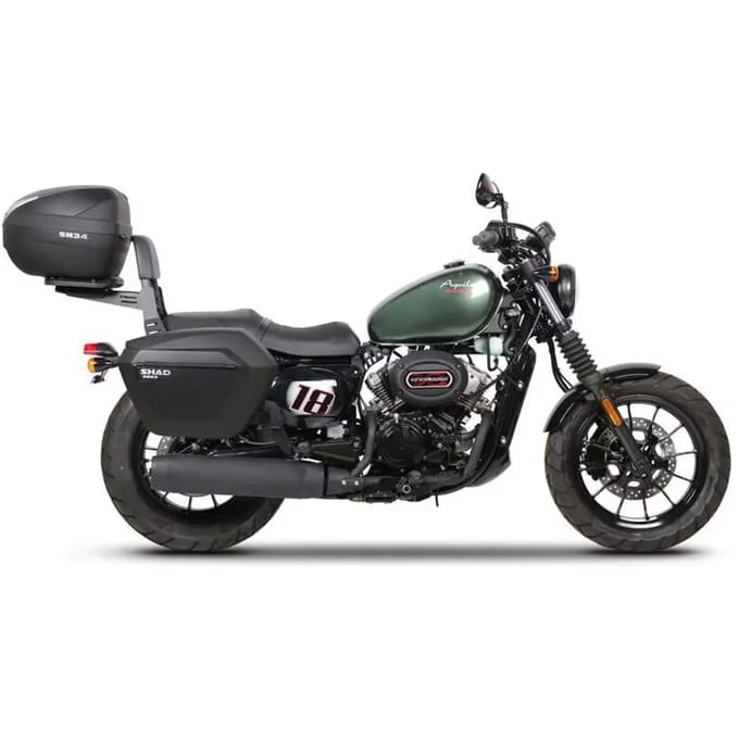 Support top case Shad TOP CUSTOM Chromé pour moto Kawasaki 650 EN Vulcan S NADTN