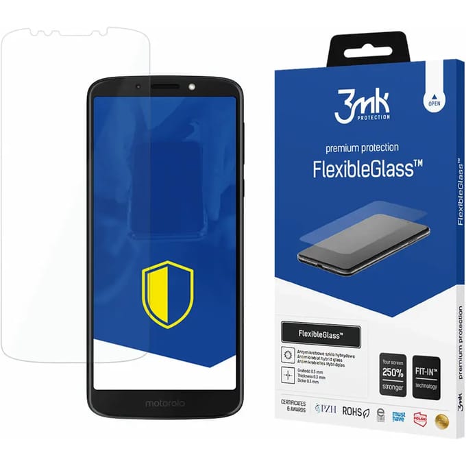 Hybride glas 3MK Motorola Moto G6 Play - FlexibeGlass™