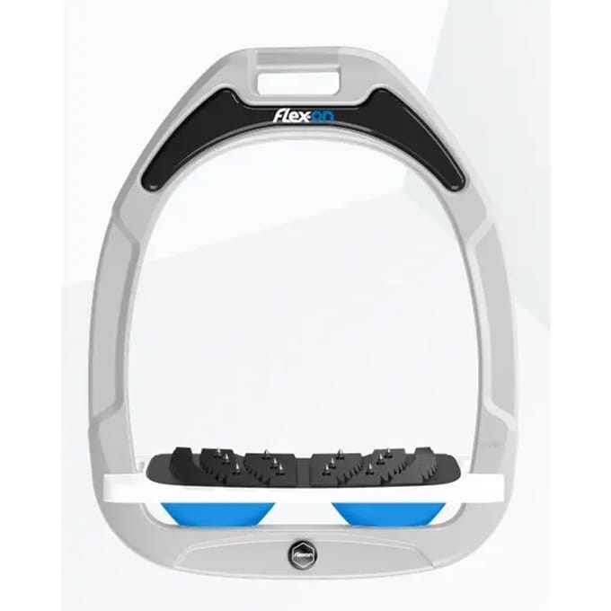 Ultra Grip Inclinatie Spreiduren Wit/Wit/Blauw Flex-On Green Composite