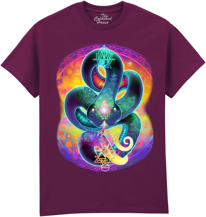 Slang Snake The Coloured House T-shirt XL