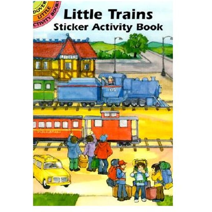 Little Trains Sticker Activity Book - Ewing, Carolyn