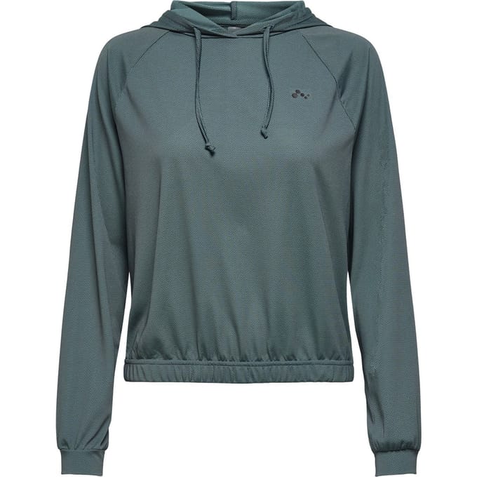 Only Play - Maat XS - ONPFULIA LS HOOD TRAIN TOP Dames Sporttop