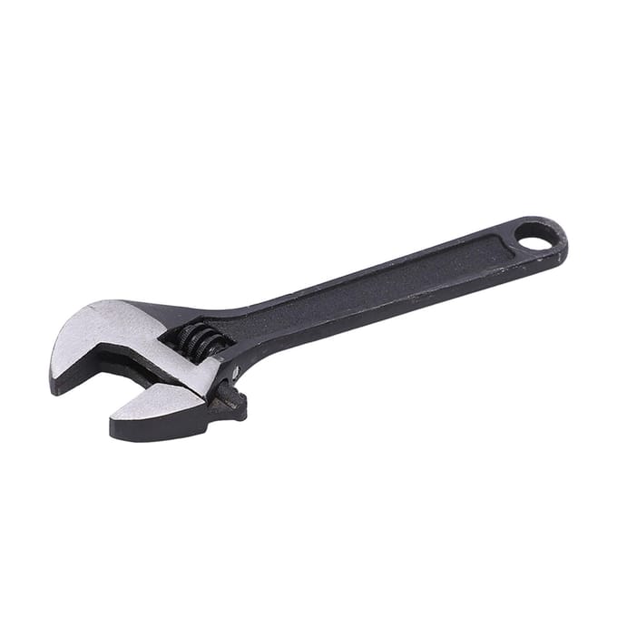 Porte-clés Clé Acier Galvanisé Réglable Portable Professionnel Haute Dureté Mini Clé à Molette pour Industriel Maison gray