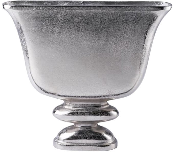Michael Noll - Vaas - Aluminium - Zilver - 42 cm