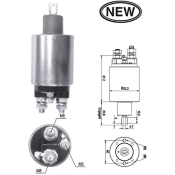 Magneetschakelaar, starter MAGNETI MARELLI 940113050539