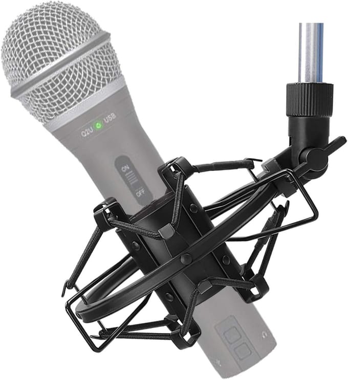 Microfoonschockmount voor Samson Q2U - Trillingsvrije opname voor gaming en streaming