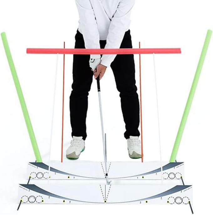 Golf Swing Trainer - Precisie Verhogingsset - Techniek Verfijnen - 3D Vliegbaan Tracking - 110 cm Lengte - Niet Gespecificeerd