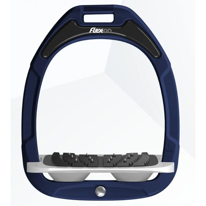 Verstelbare stijgbeugels Grip Marine/Grijs/Wit Flex-On Green Composite