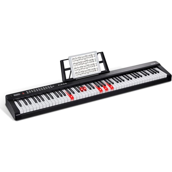 88 Toetsen Digitale Piano Keyboard Semi-Gewogen Volledige Maat Elektrisch Draagbaar