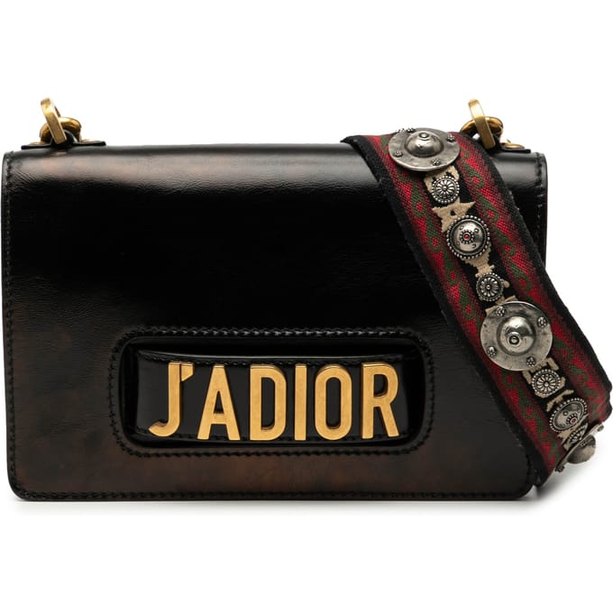 Tweedehands Leren Jadior Ketting Flap