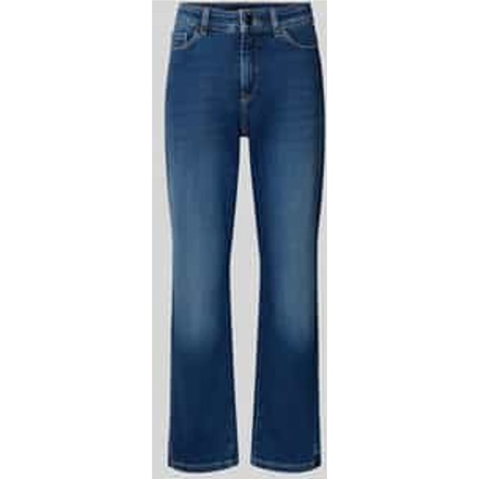 Feminine fit jeans in verkorte pasvorm