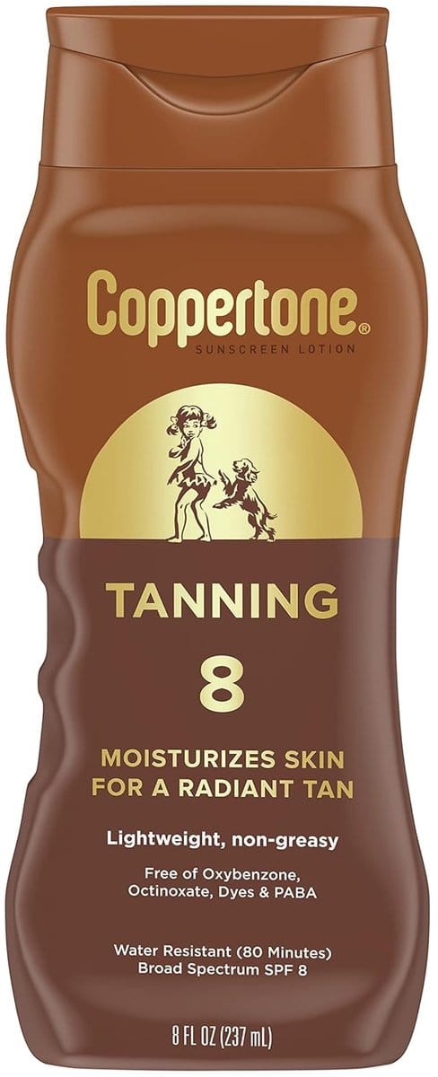 Coppertone - Tanning - Sunscreen Lotion - Self Tan Zelfbruiner - SPF 8 - 237 ml