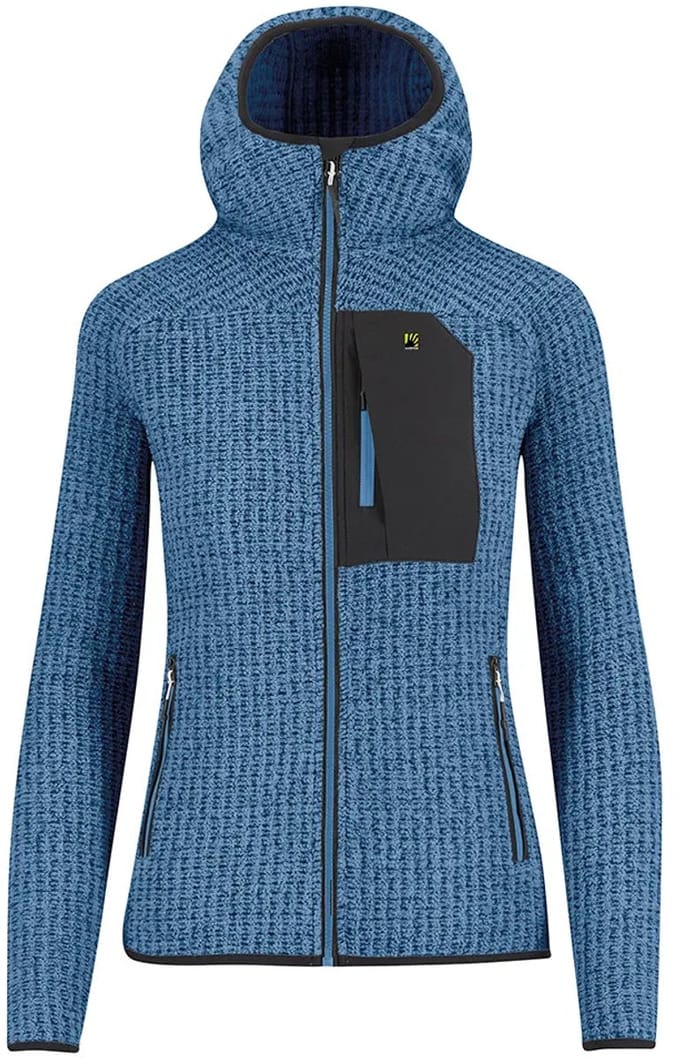 Karpos Rocchetta Evo Fleece Met Volledige Rits Blauw S Vrouw