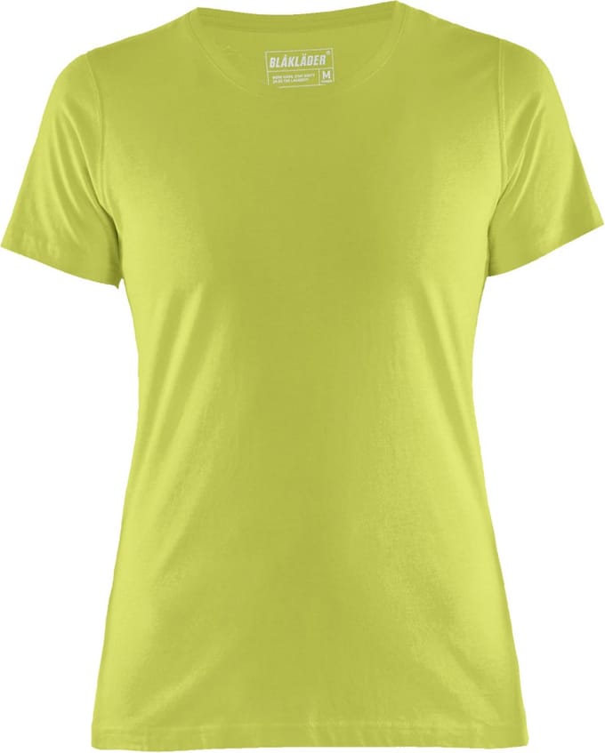 Blaklader Dames T-shirt 3334-1042 - High Vis Geel - M