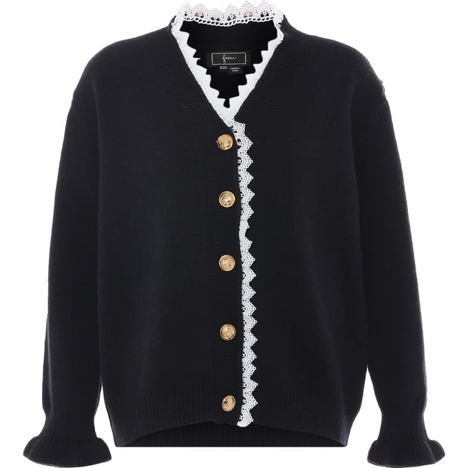 Faina Vest Dames zwart