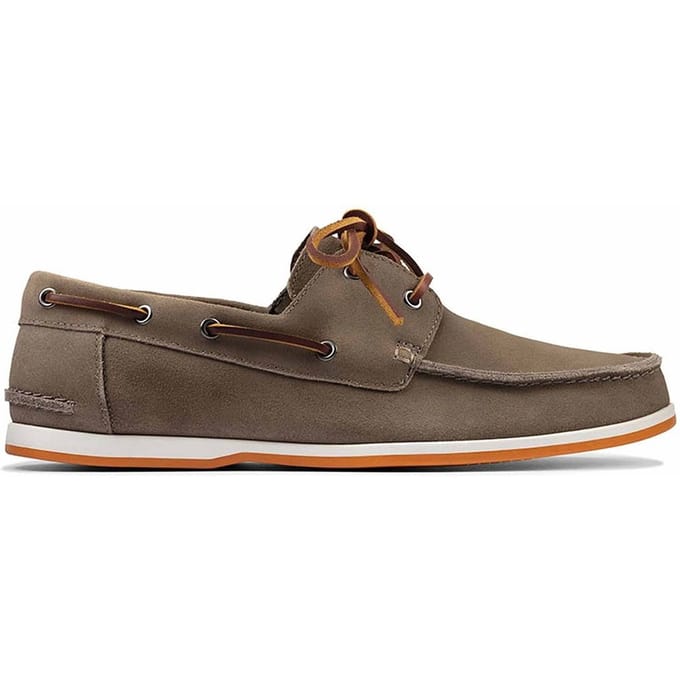 Clarks Pickwell Sail herenschoenen bruin