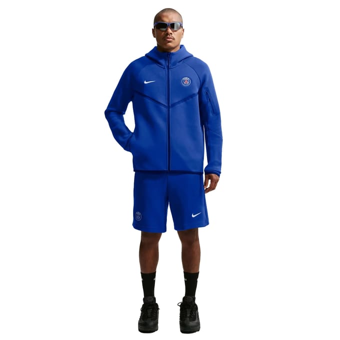 Nike Paris Saint Germain Tech Fleece Hoodie - Blauw- Heren, Blauw S