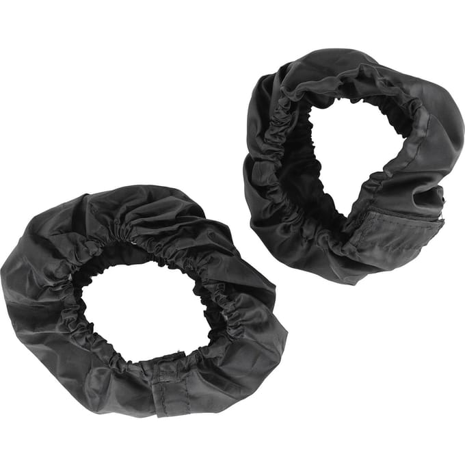 2 Stuks Kinderwagen Wieldop Oxford Doek Stofdicht Baby Buggy Bandbeschermer Type 2 black