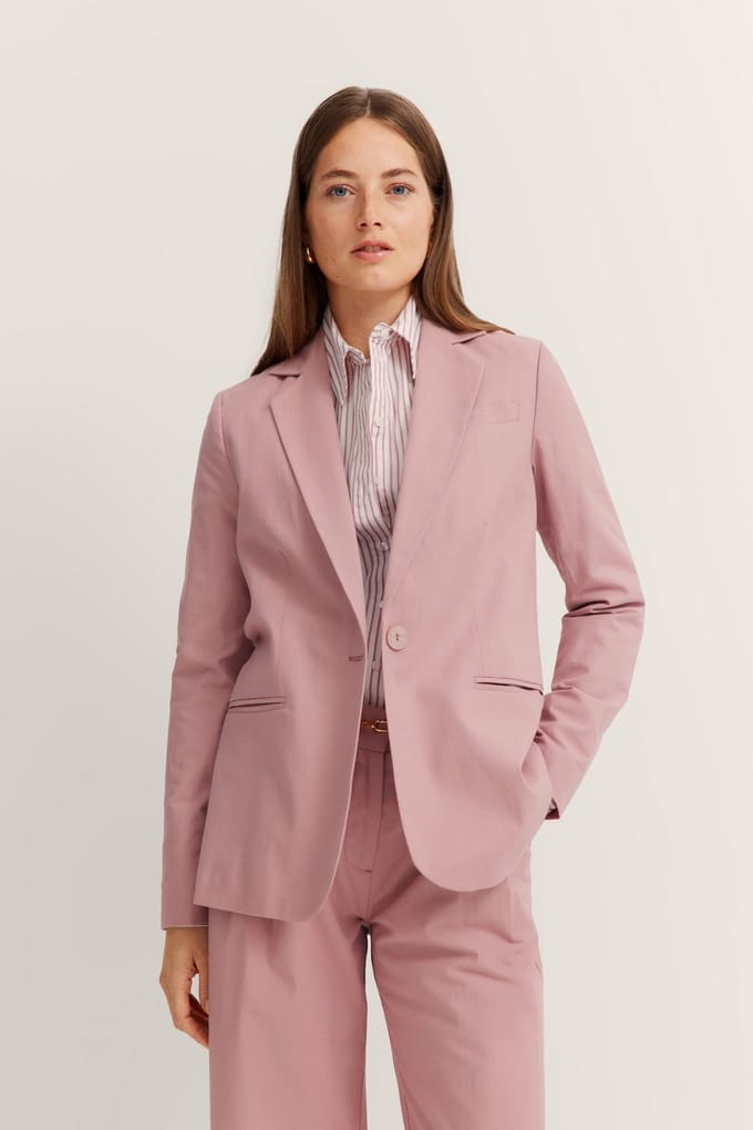 Bugatti Damen Blazer met reverskraag