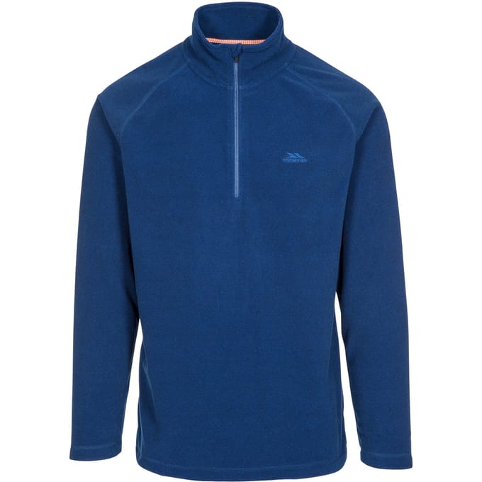 Trespass - Heren Keynote Anti Pluis 1/4 Rits Fleece Vest (Donker Navy)