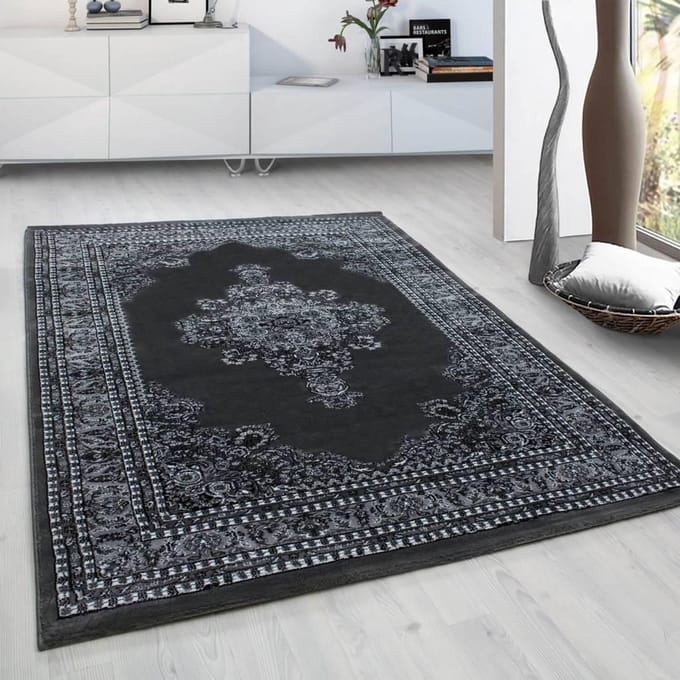 Flycarpets Marrakesh Klassiek Vloerkleed - 240x340cm - Grijs