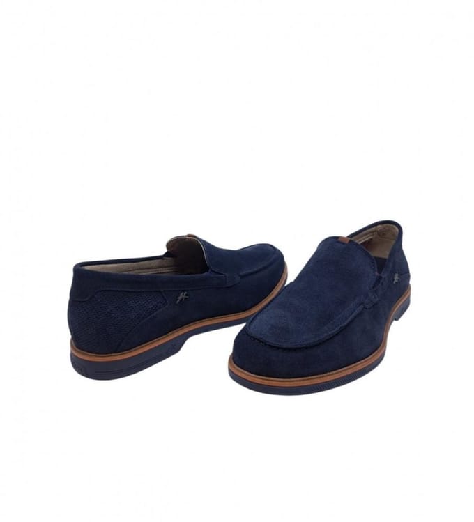 Fluchos Trista F1745 Blauw Afelpado | Comfort Mocassin
