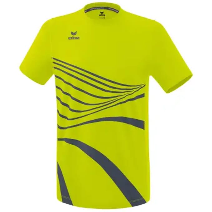 Erima Racing Hardloopshirt Heren - Fluogeel | Maat: S