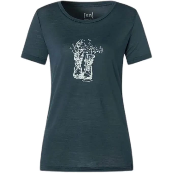 T-shirt dames super.natural Flower Boots