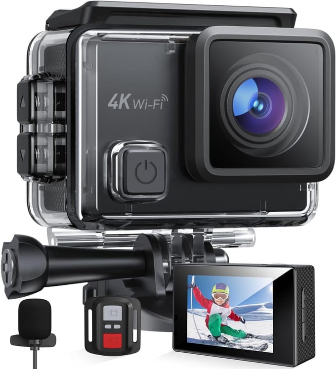 MKSS® Onderwatercamera – Waterdichte Actie Camera – Action Camera